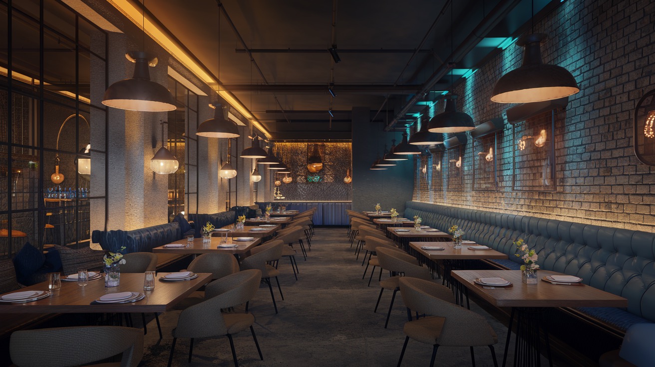 Presidential Dignity Dining Hall luxury cafe concept