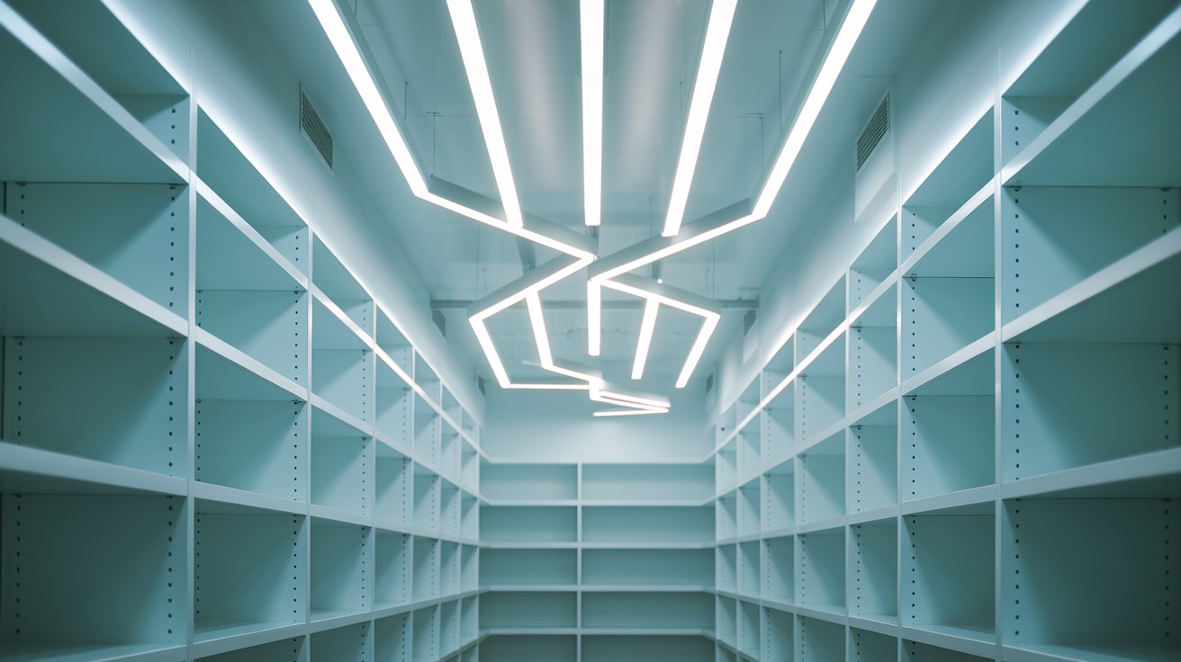 Automated smart LED lighting in pantry