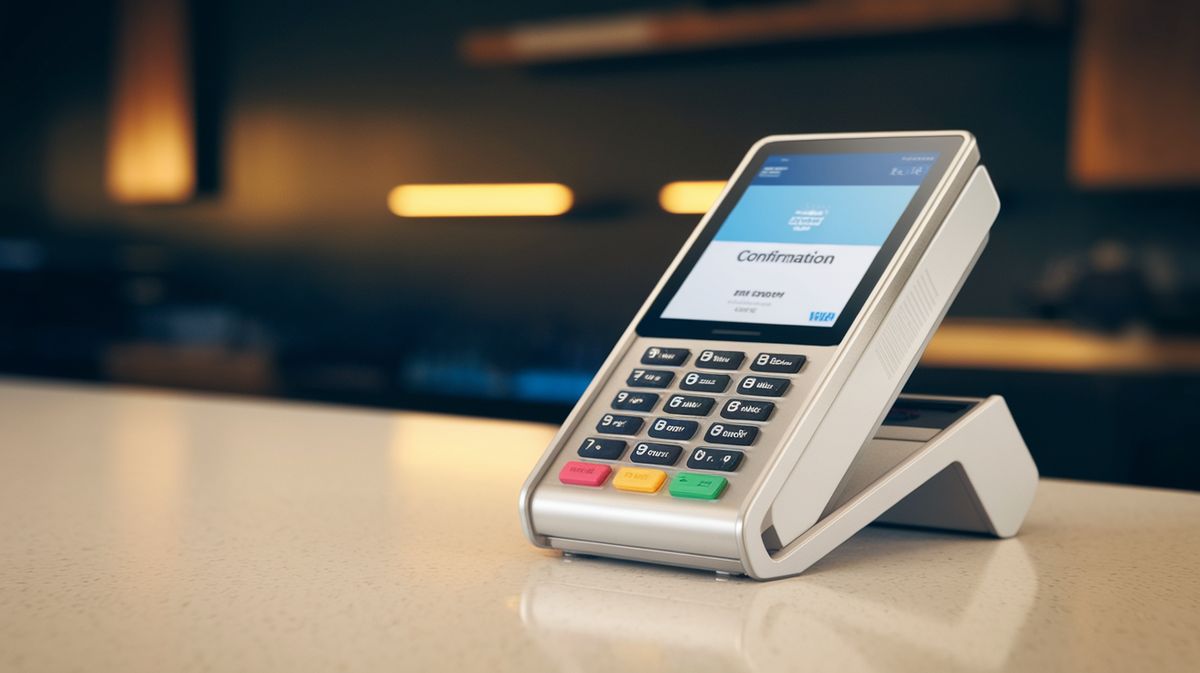 Square Terminal accepting contactless donation